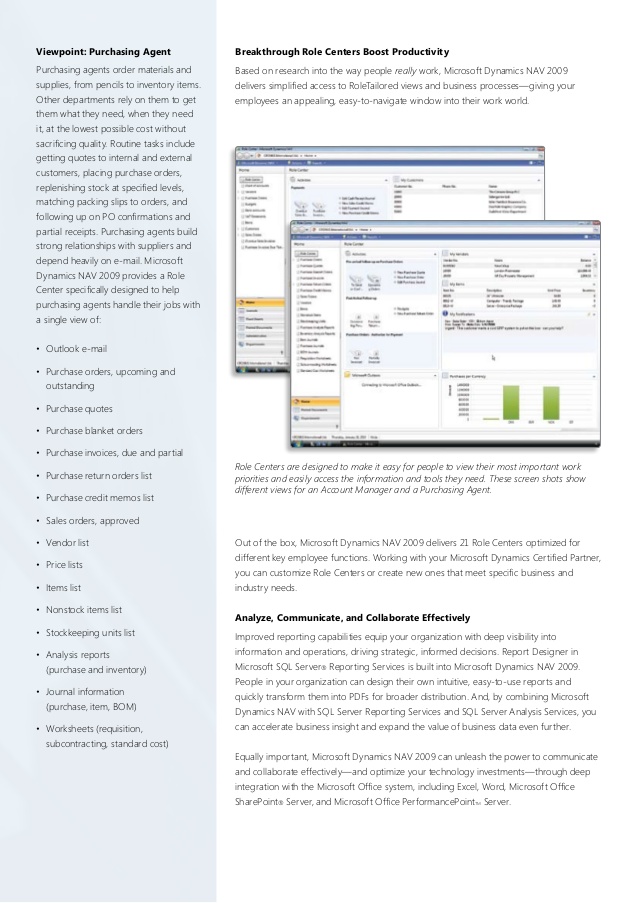 Microsoft dynamics nav 2009 r2 user manual